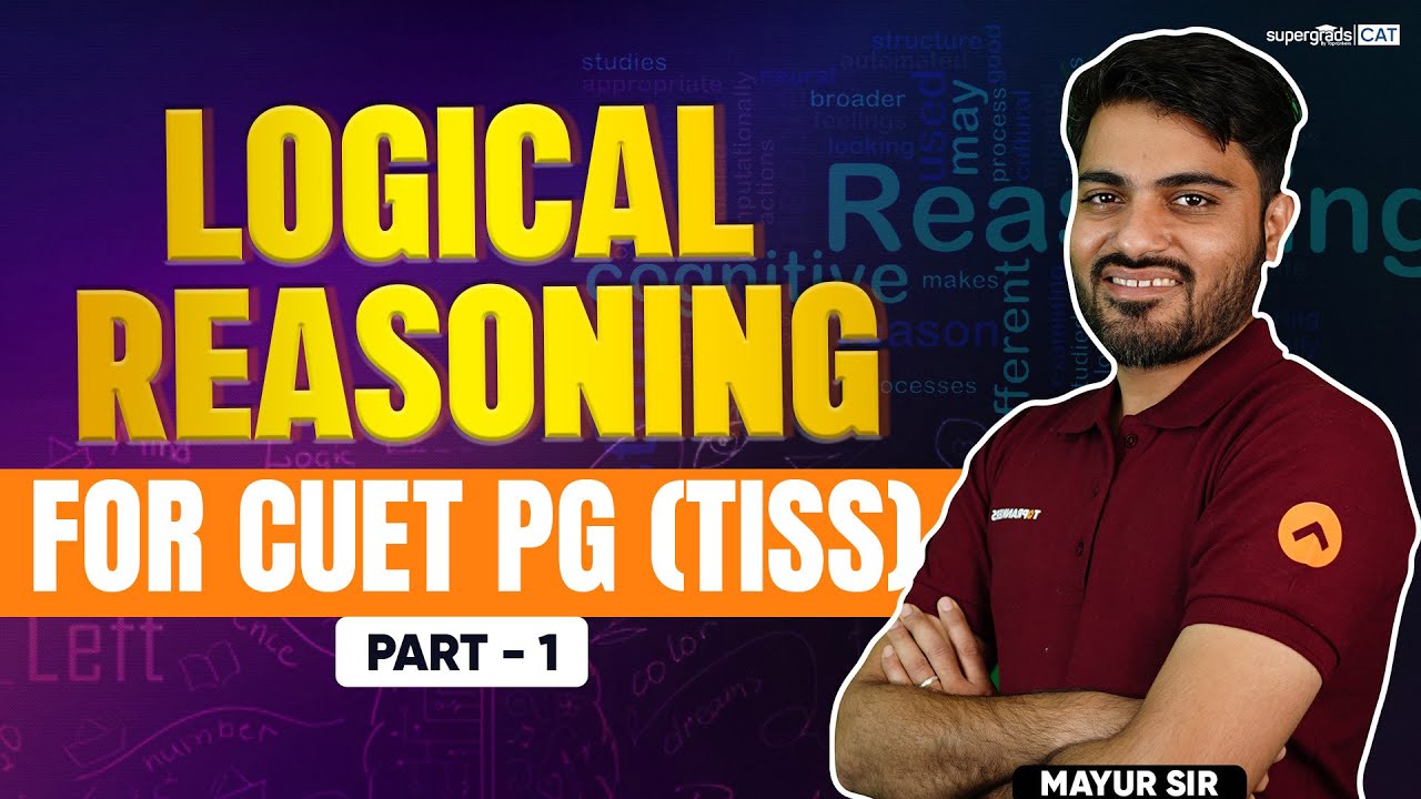 TISS 2024 Exam Preparation | Logical Reasoning (Part 1) | CUET PG 2024 Exam Preparation