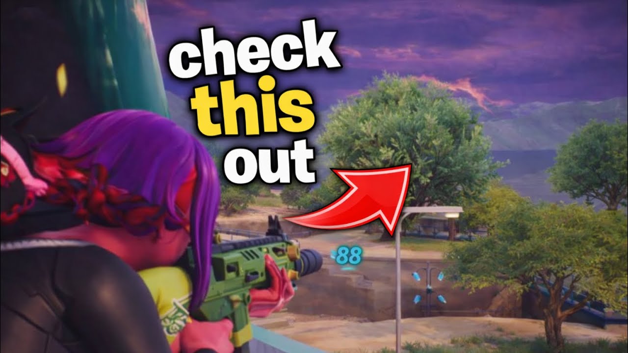 Gameplay from new season in Fortnite