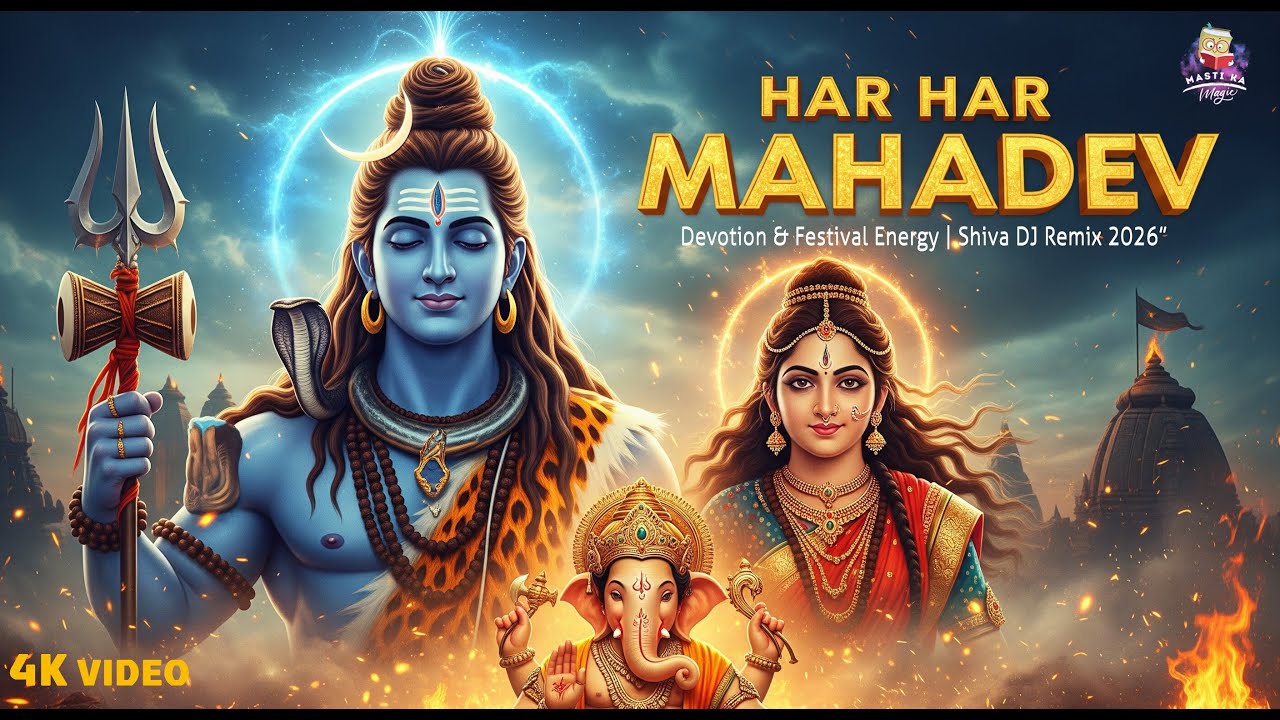 Har Har Mahadev | Powerful Shiv Bhajan | Mahashivratri Special 2026 | Divine Shiva Chants