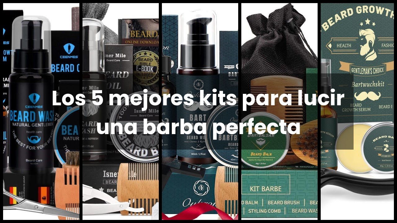 【KIT BARBA】Los 5 mejores kits para lucir una barba perfecta ✔