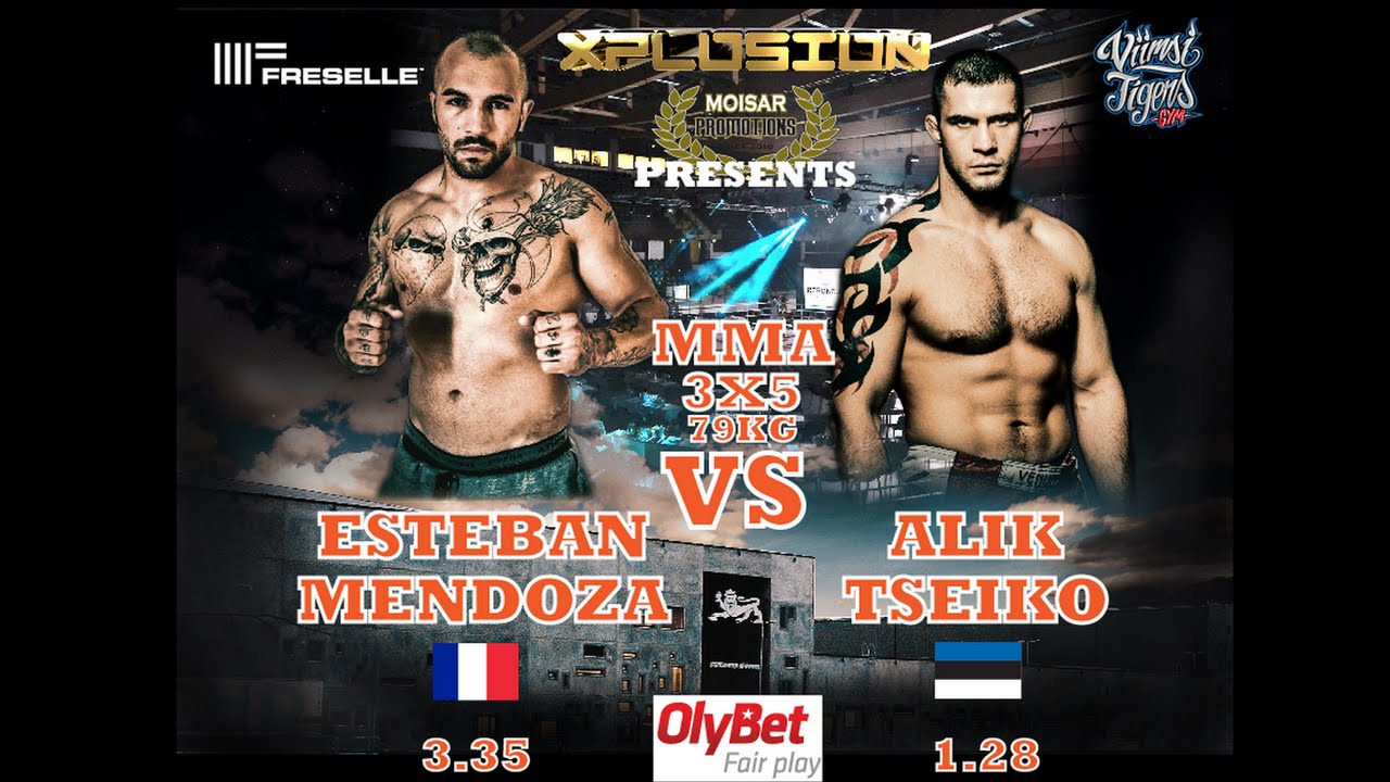 Xplosion 09.05.2015 - Esteban Mendoza vs Alik Tseiko