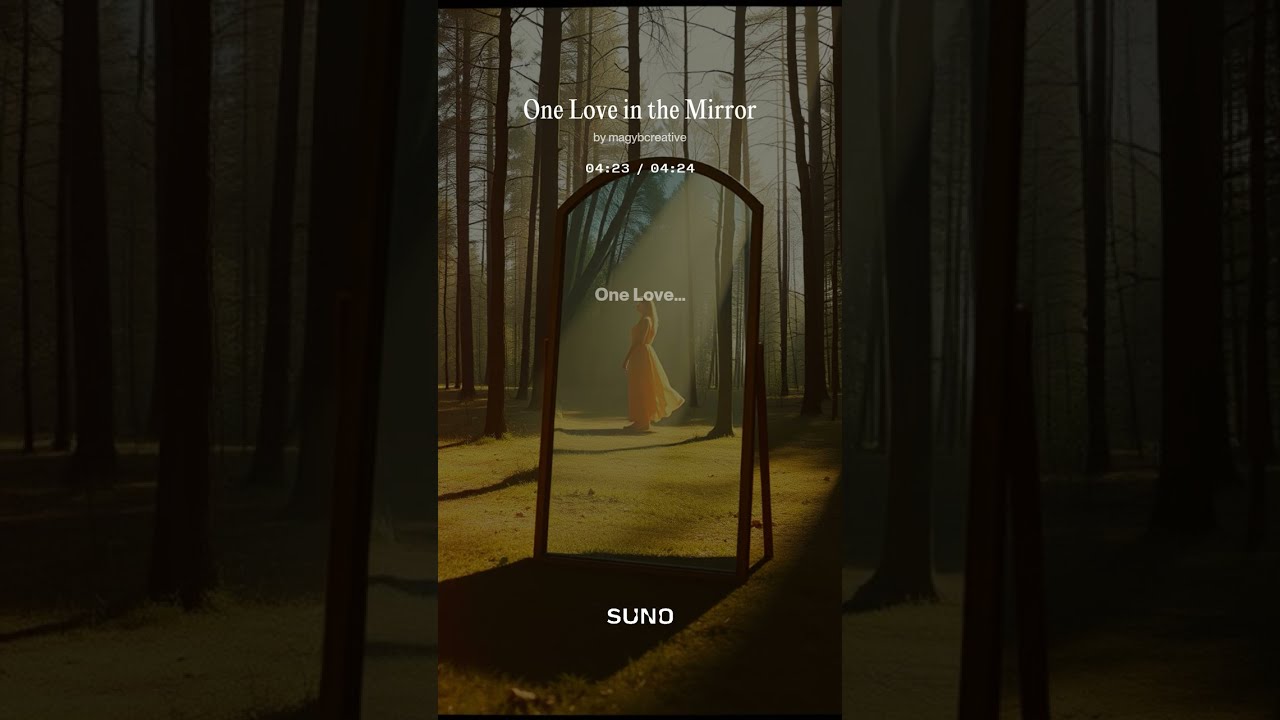 Bob_Marley  Inspired_Magy_B - One Love in the Mirror.#music #lyrics #reggae #new #muzyka #song