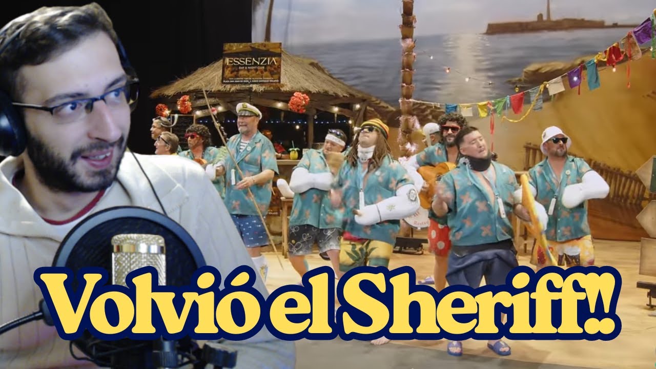 Carnavalero URUGUAYO reacciona a LOS SEMICURAOS, Chirigota del SHERIFF. COAC 2026