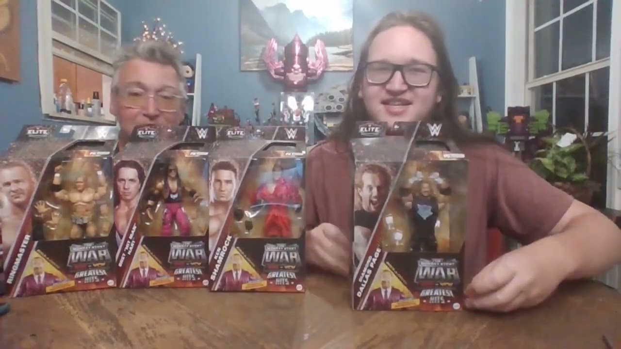 WWE Monday Night Wars Greatest Hits Gorilla Monsoon Build a Figure Полный обзор волны!