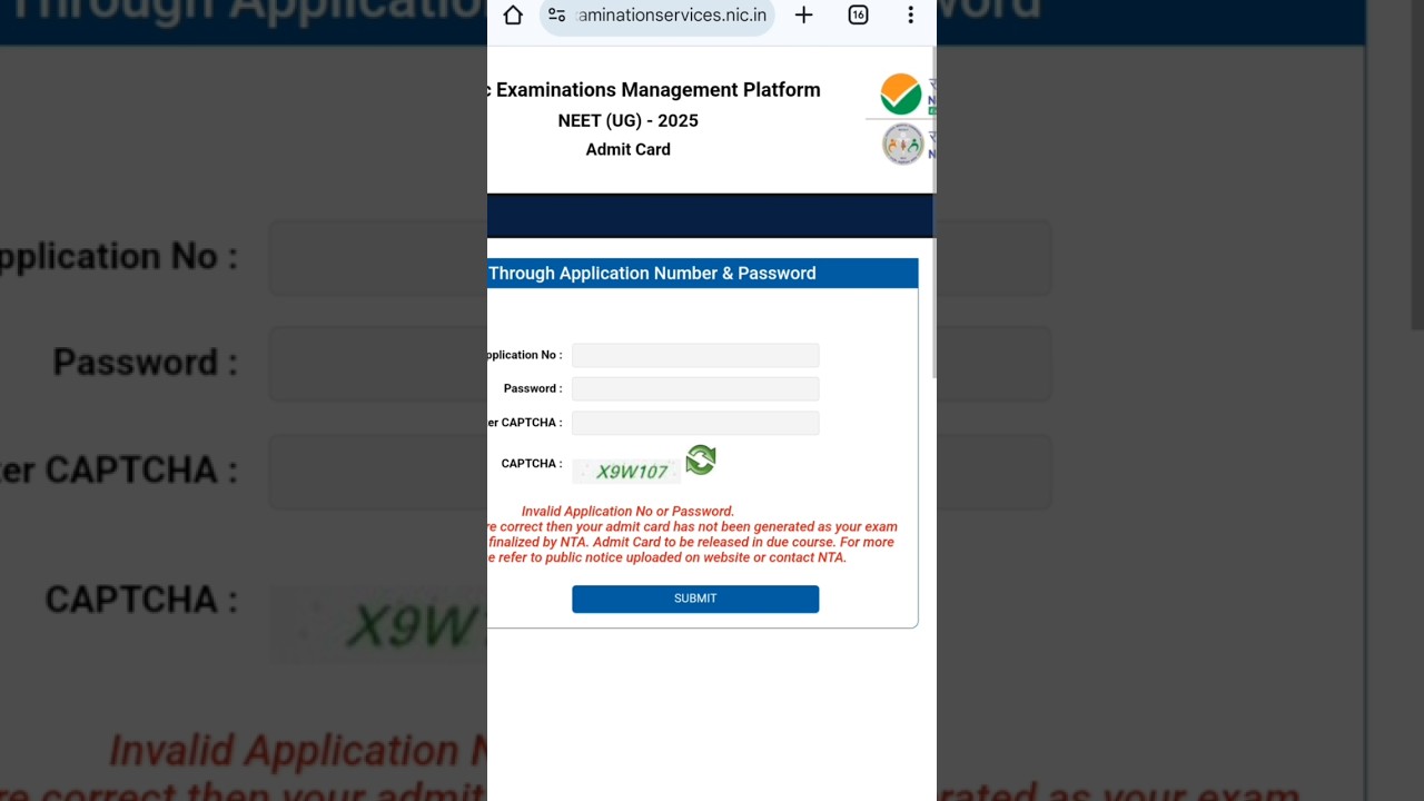 How to download neet ug 2025 admit card✅|Neet Ug 2025 admit card download kese kare aaj|neet ug 2025