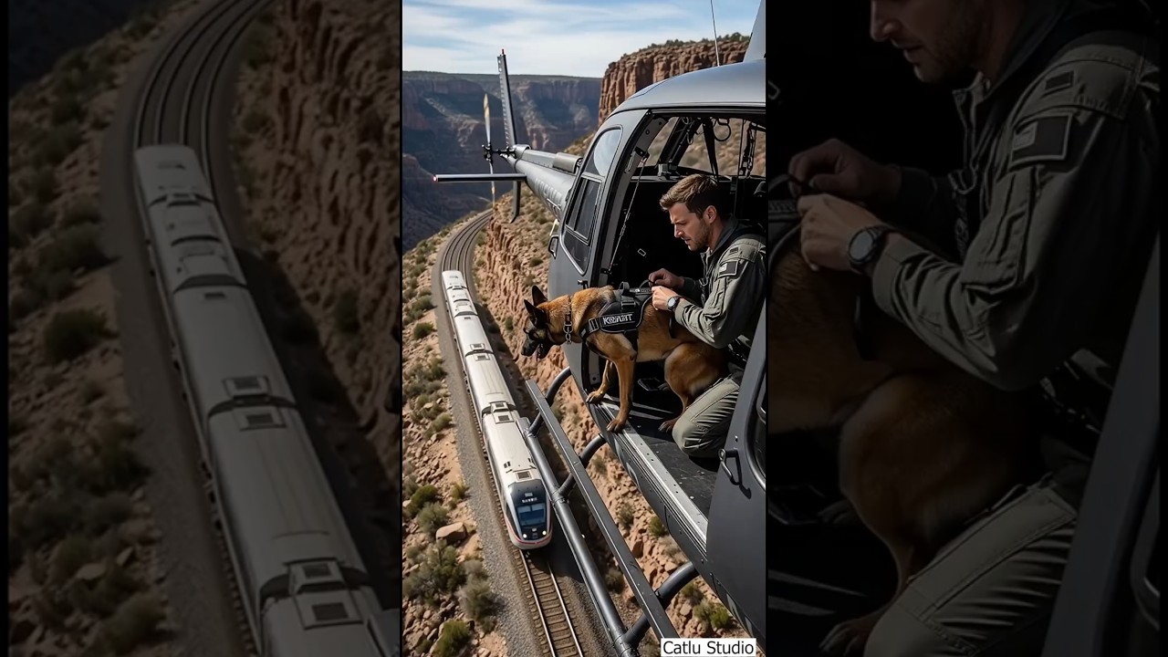 Hero K9 Saves Passengers | Train Rescue Mission
