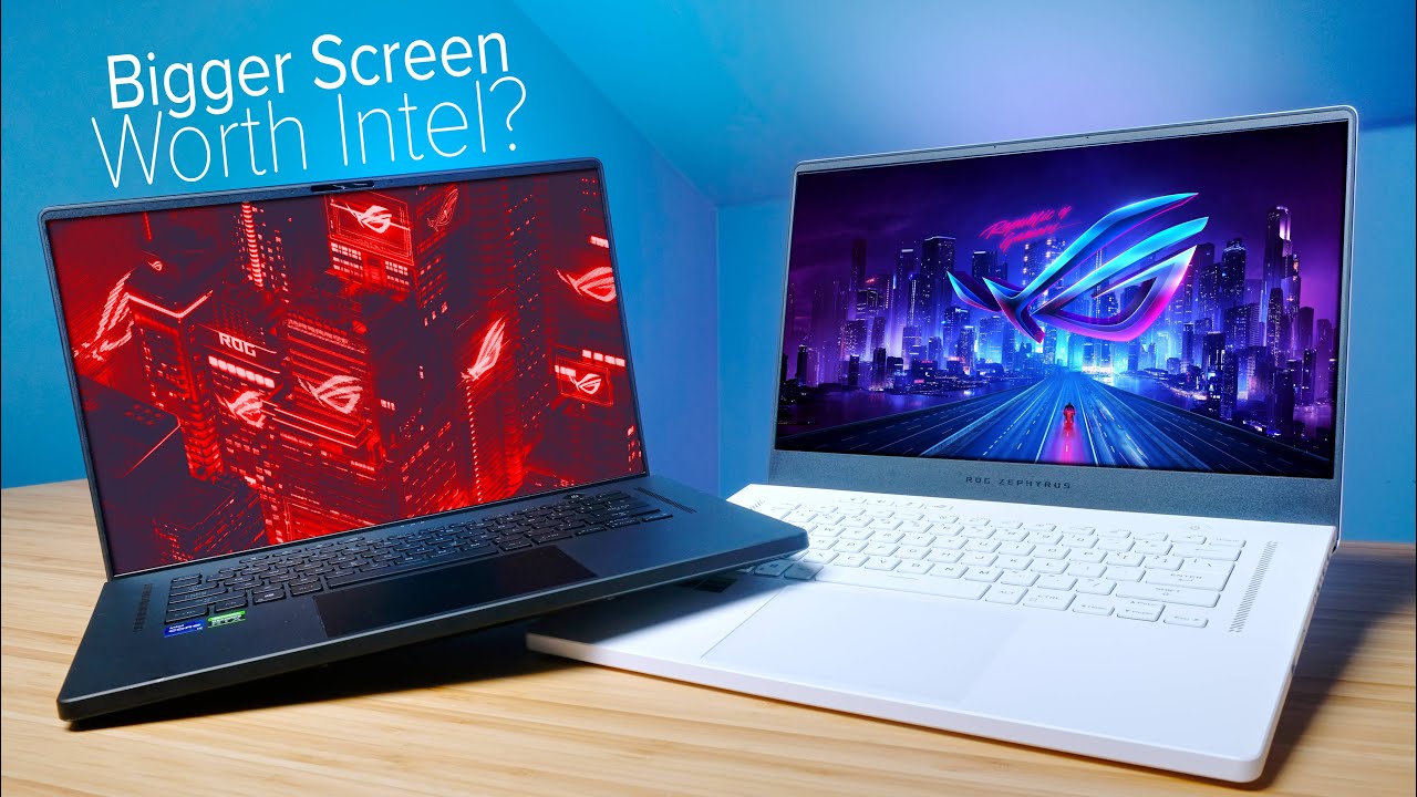 Is Intel Worth It? // Asus ROG Zephyrus G15 Vs Zephyrus M16