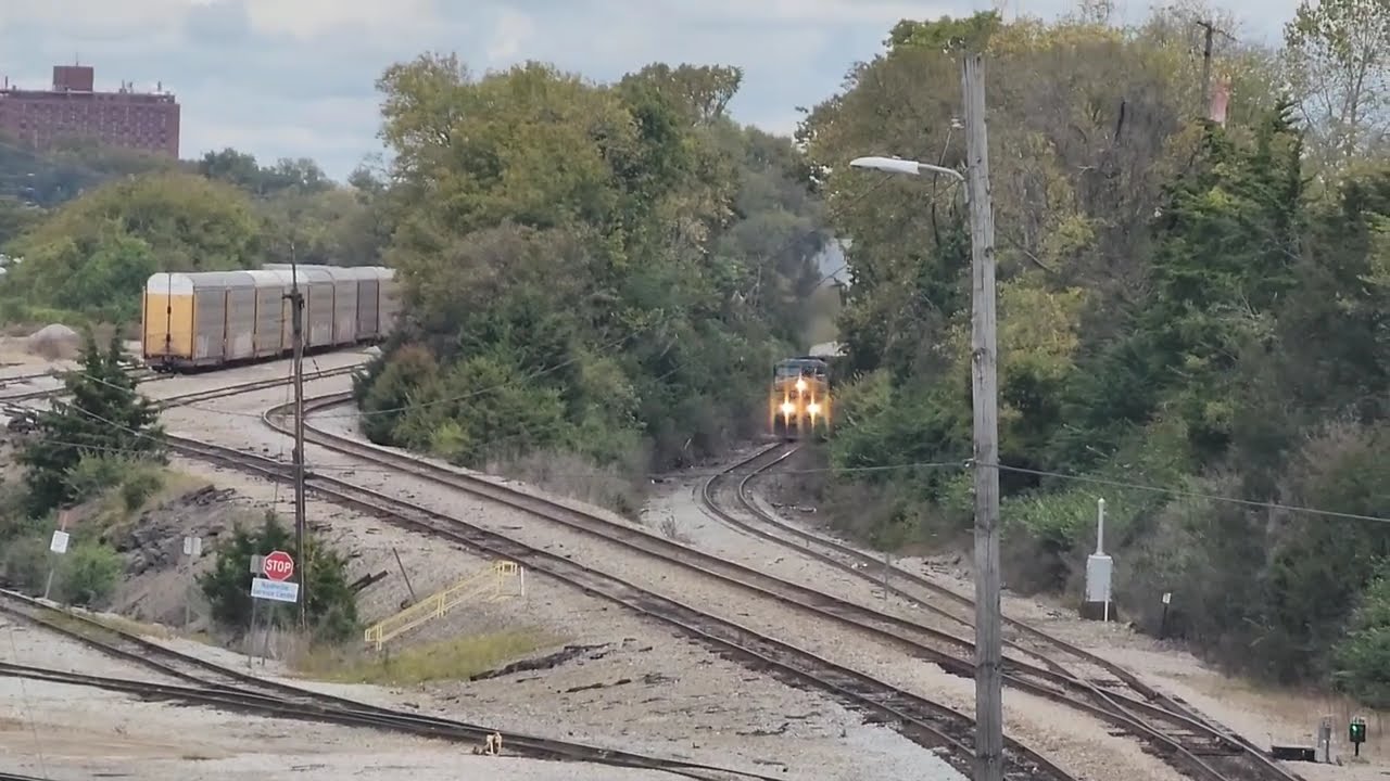 Csx Mixed Freight Train Part. 1