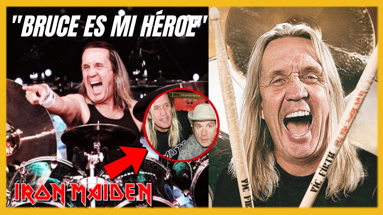 El baterista de la DONCELLA DE HIERRO (Iron Maiden)👹 | NICKO MCBRAIN HISTORIA