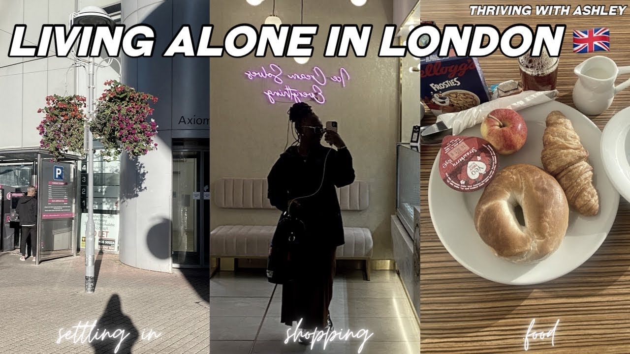 London diaries ;Room Tour, nigerian card struggles & day in the life alone in london 🇬🇧- UK VLOG