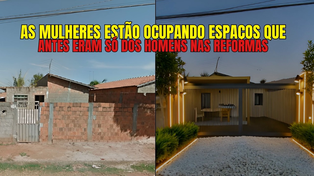 Essas Mulheres Reformaram Uma Casa Inteira em Menos de 24 Horas (Inacreditável!)