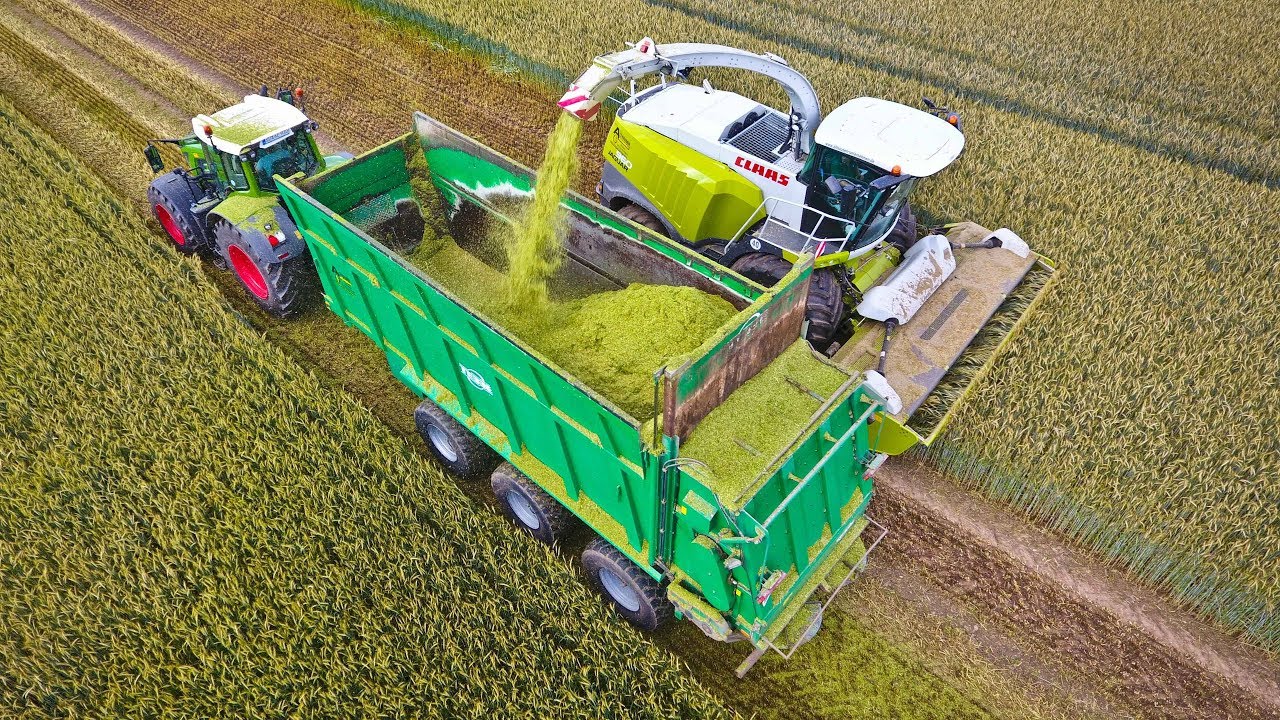 CLAAS JAGUAR 960 | FENDT VARIO TRAKTOREN | KRONE | TEBBE | ALTHAUSEN | agrarfreak_HD