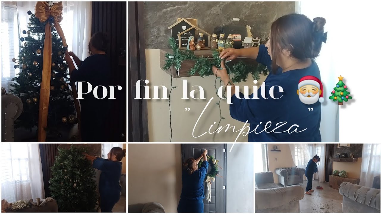LIMPIEZA/POR FIN QUITE LO DE NAVIDAD 