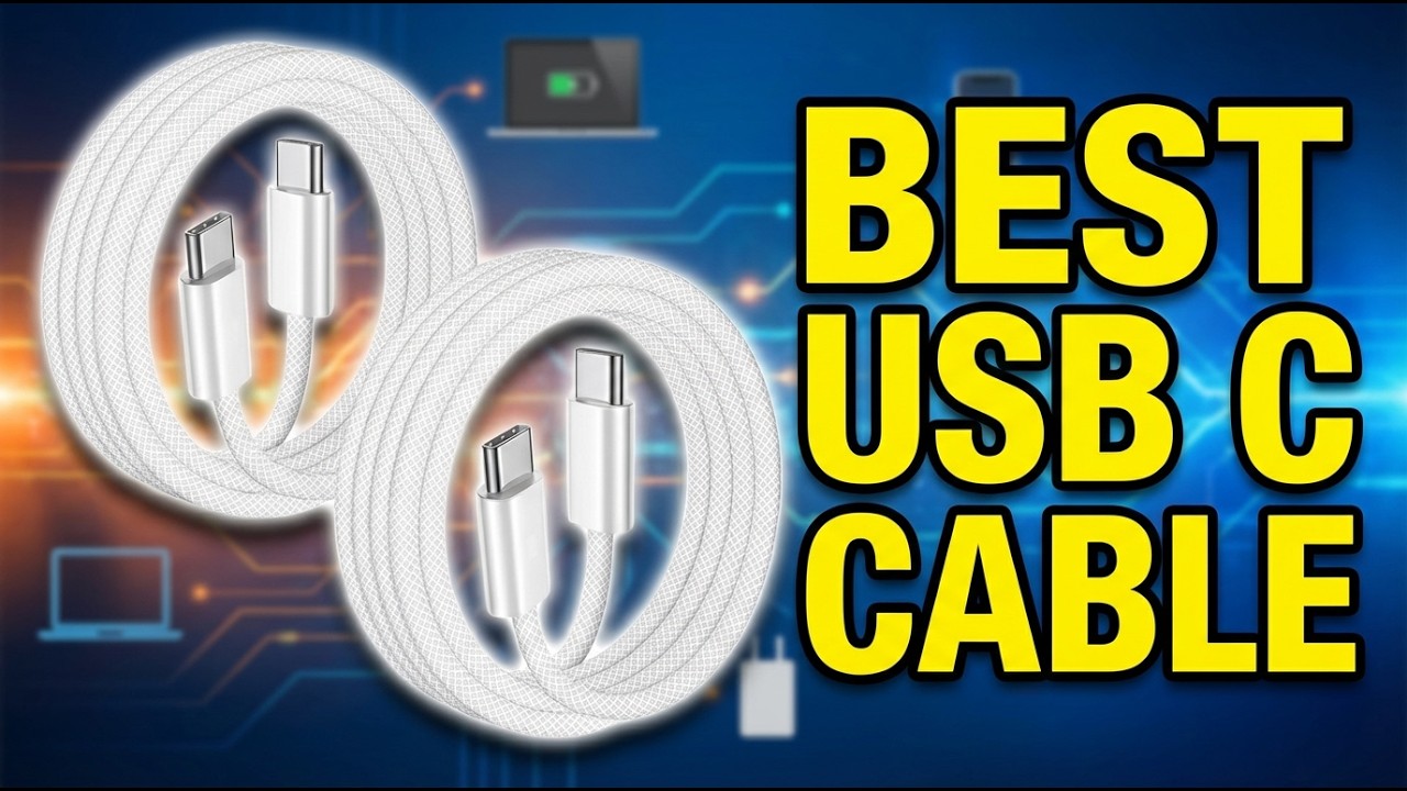 Лучшие кабели USB-C &mdash; USB-C 2026 года: 7 лучших кабелей для быстрой зарядки по результатам тестир...