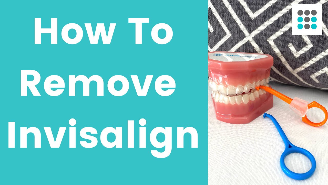 КАК СНЯТЬ ПРОЗРАЧНЫЕ ЭЛАСТИНЫ INVISALIGN. Доктор Мелисса Бейли, ортодонт