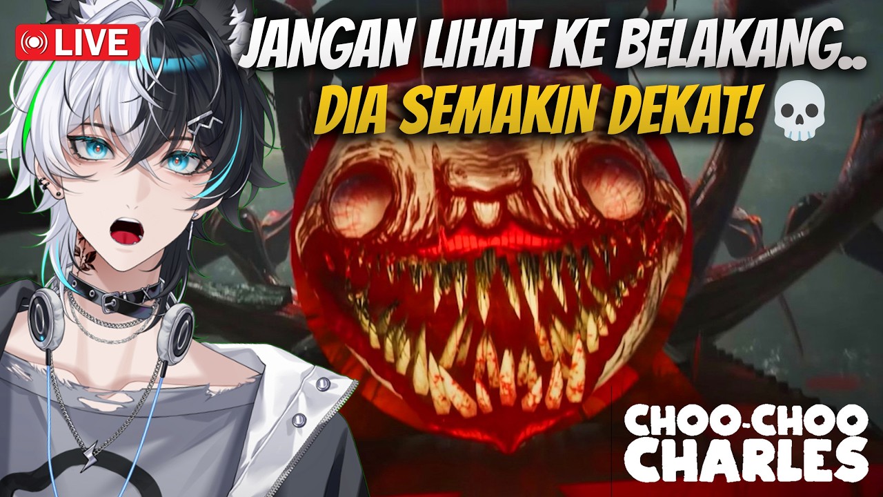 🔴GAME INI MERUSAK MENTAL SAYA! Choo-Choo Charles Indonesia☠️#choochoocharles  #vertical  #shorts