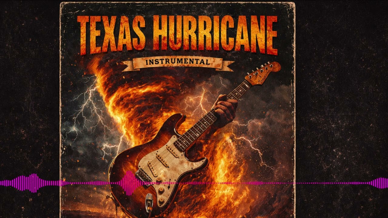 Texas Hurricane - Fast Blues Rock Guitar (Instrumental)