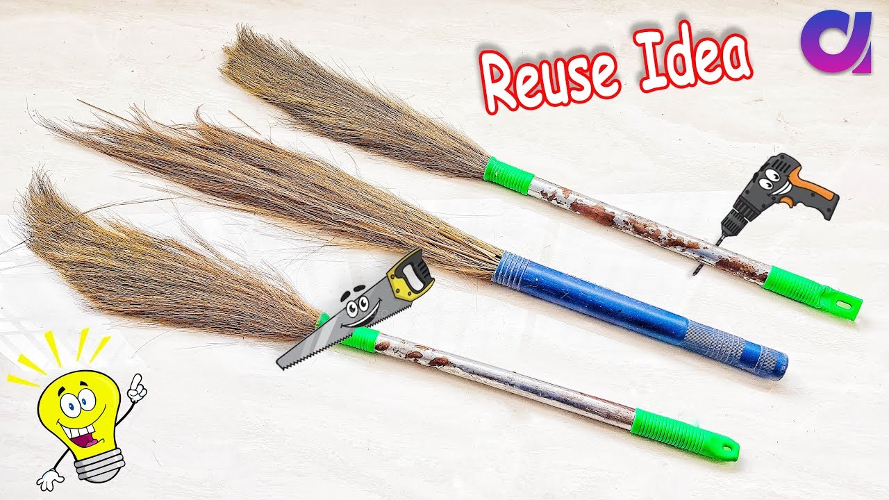Best out of waste Broom craft idea | diy art and craft | Artkala 413