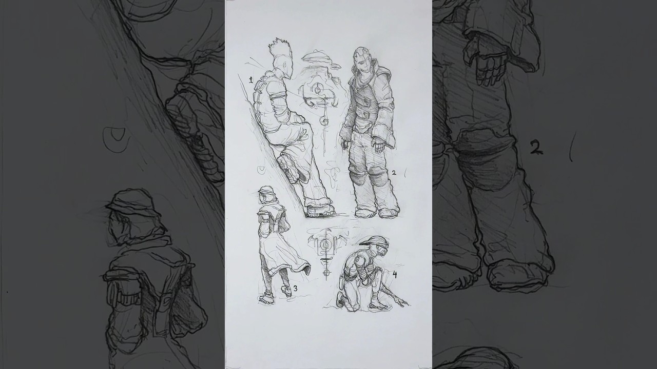DYSTOPIAN World&rsquo;s Concept Art