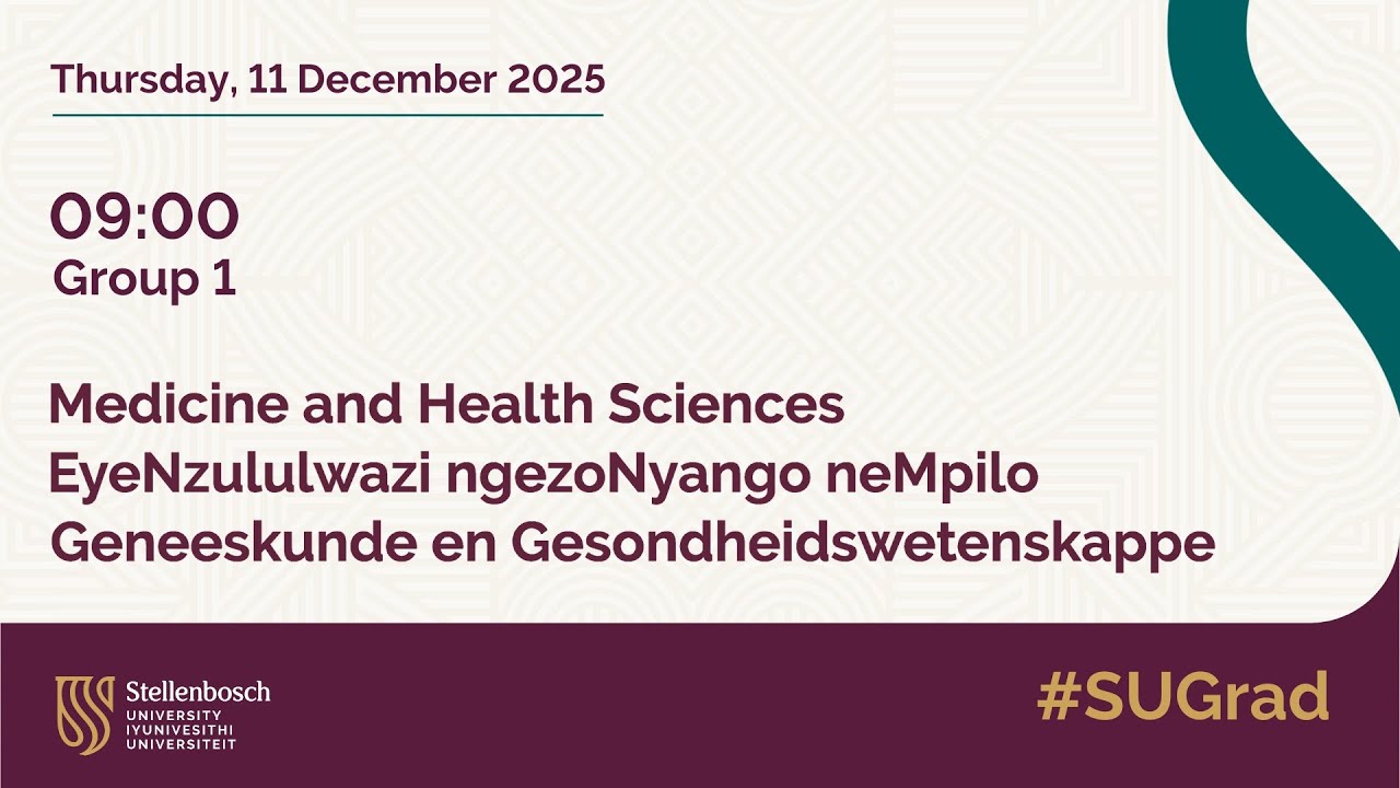 SU Graduation (Dec. 2025): Medicine and Health Sciences (1)