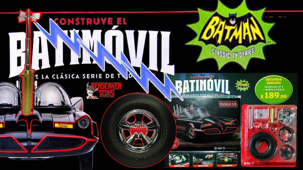 BATIMOVIL 1966 - CONSTRUYE  EL BATIMOVIL DE LA CLÁSICA SERIE DE TV - FASCÍCULO #2 REVIEW