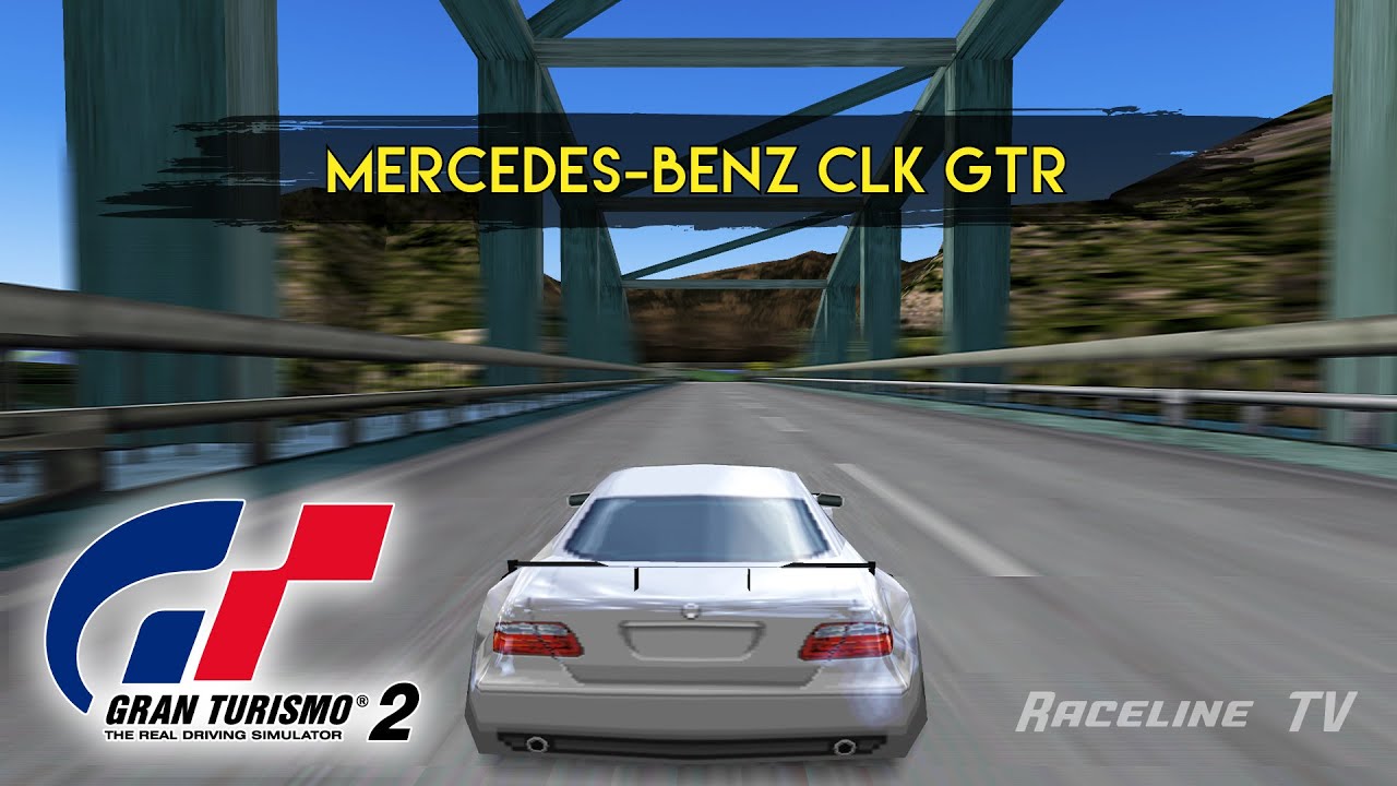 Mercedes-Benz CLK GTR | Gran Turismo 2 | HD 60FPS