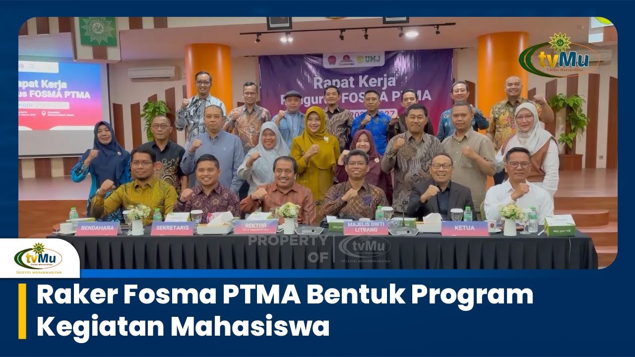 Raker Fosma PTMA Bentuk Program Kegiatan Mahasiswa