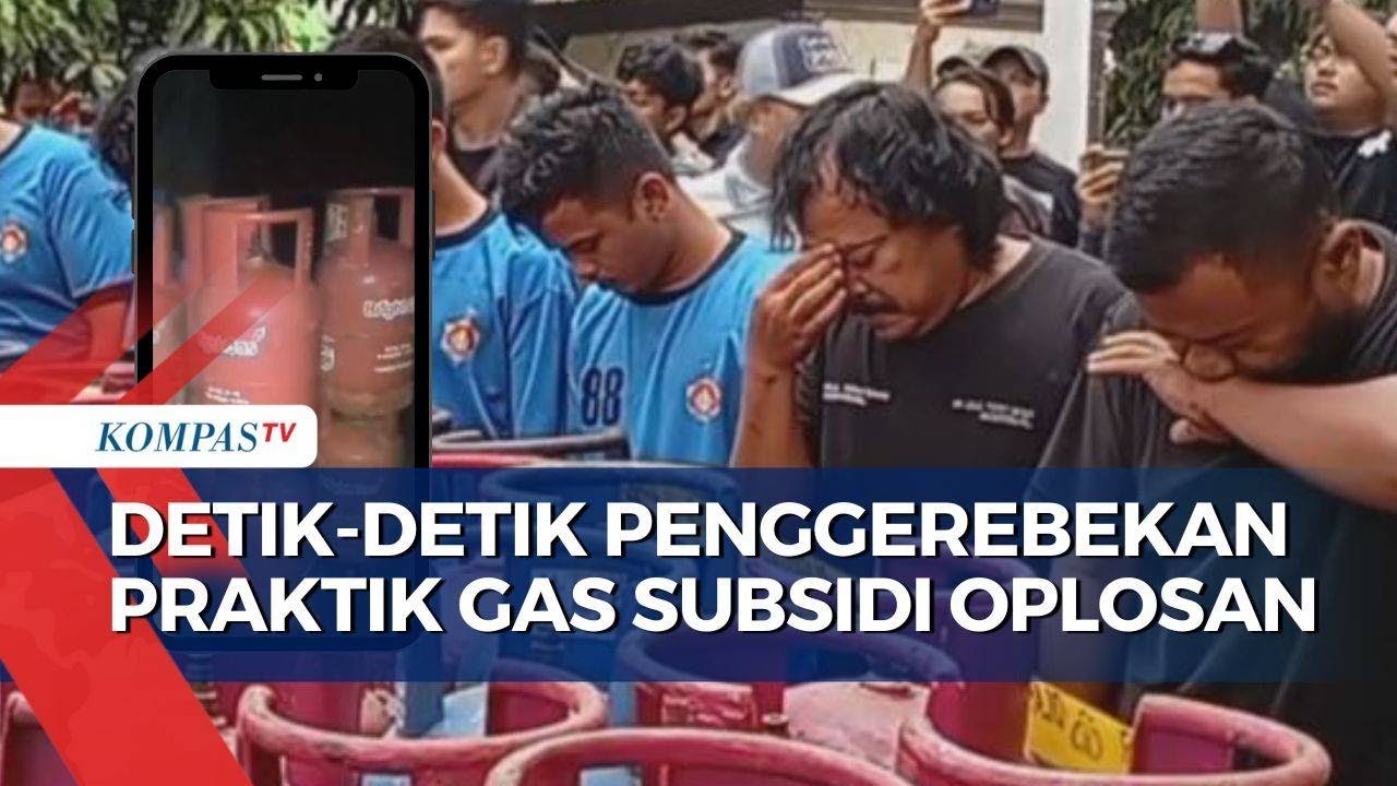 Polisi Amankan 8 Pelaku Saat Gerebek Praktik Pengoplosan Gas Subsidi di Bogor