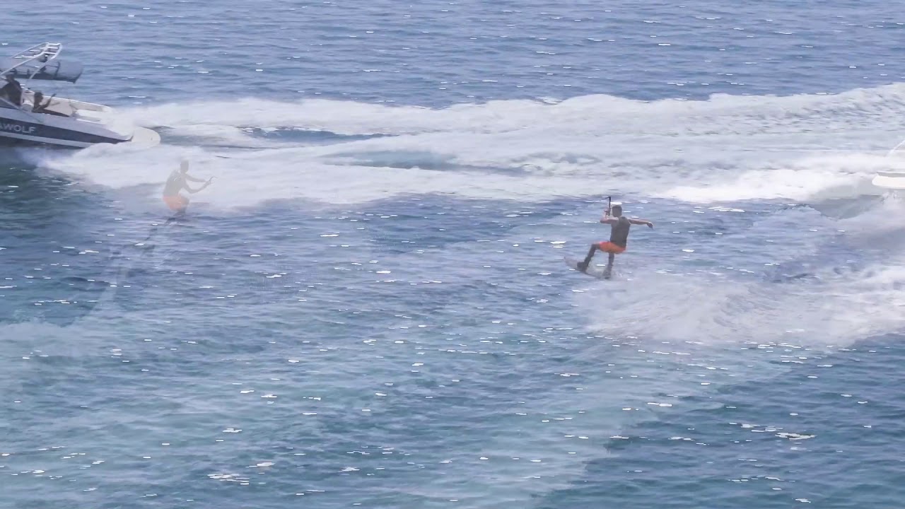 Wakeboard drone video Cyprus (limassol) - Seawolf Watersports