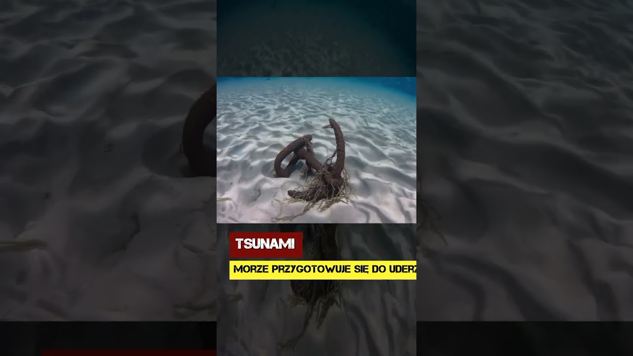 Tsunami. Morze przygotowuje się do uderzenia