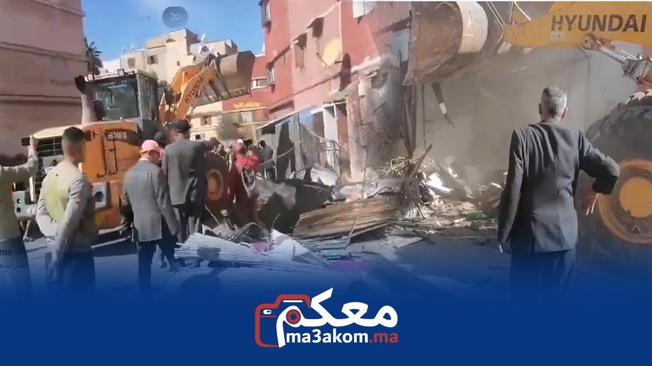 الباشا بالدار البيضاء نوَّض فيهم العافيا.. ماكينش احتلال الملك العمومي وكل تاجر يحتارم الرصيف