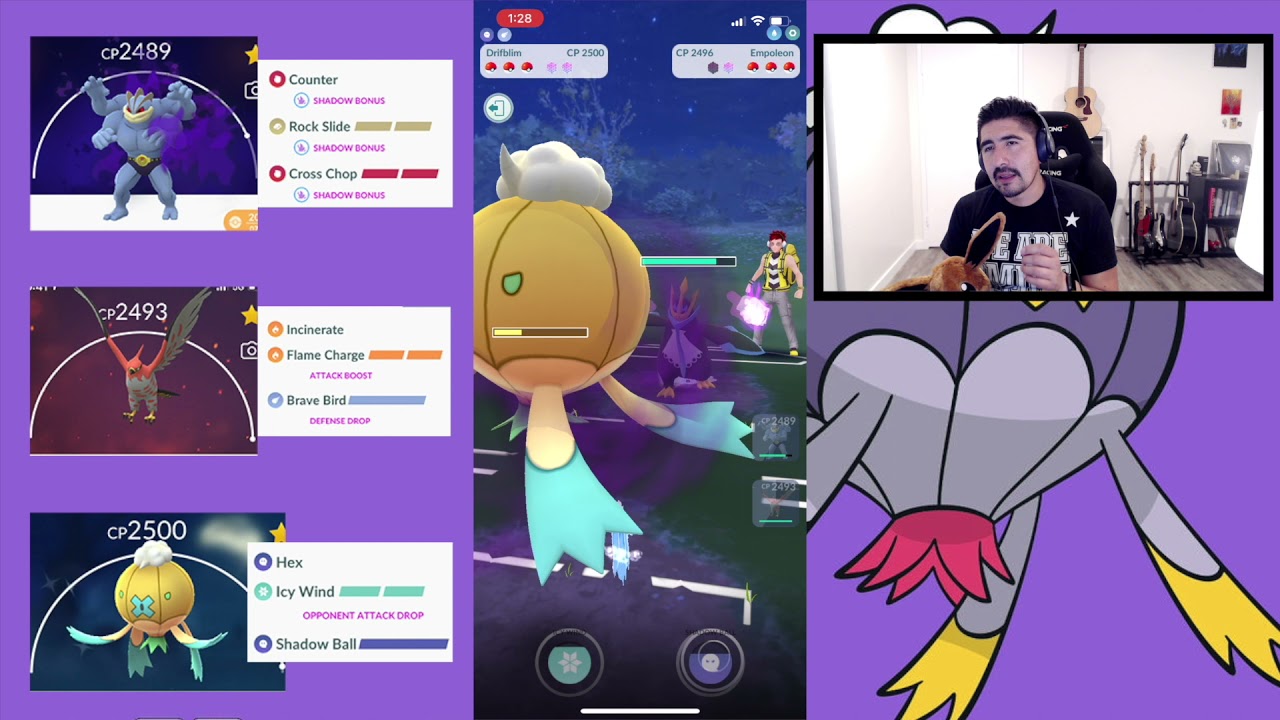 DRIFBLIM CARRIES ME TO LEGEND RANK | Pokemon Go Battle League Ultra Premier