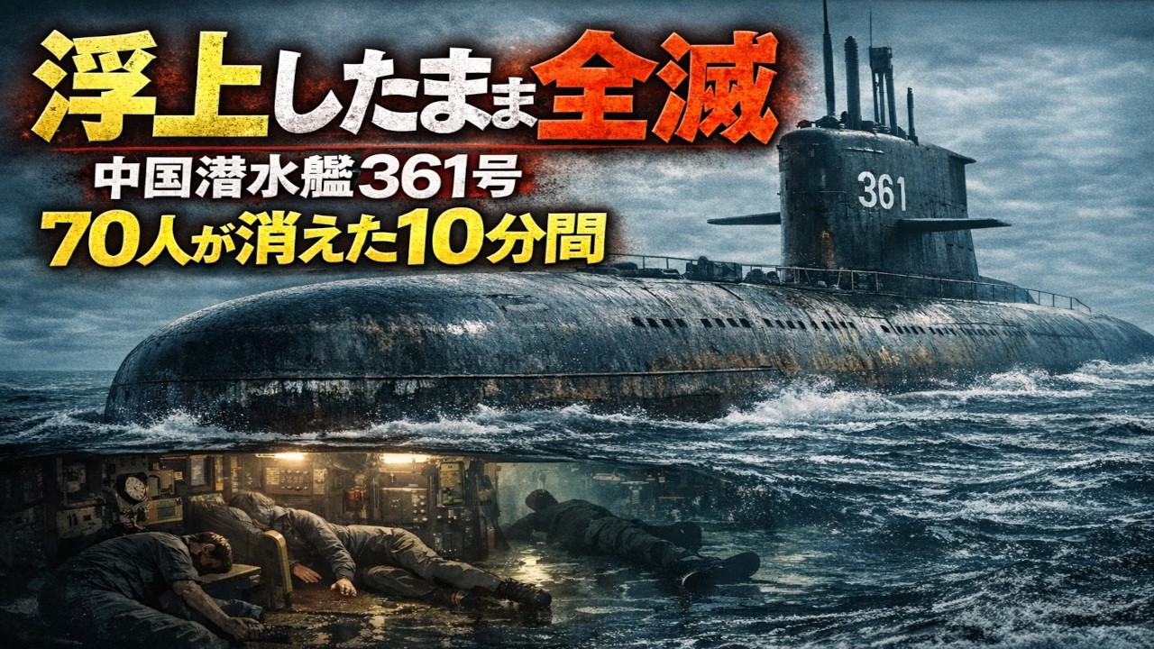 浮上したまま全員死亡 ― 中国潜水艦361号の沈黙