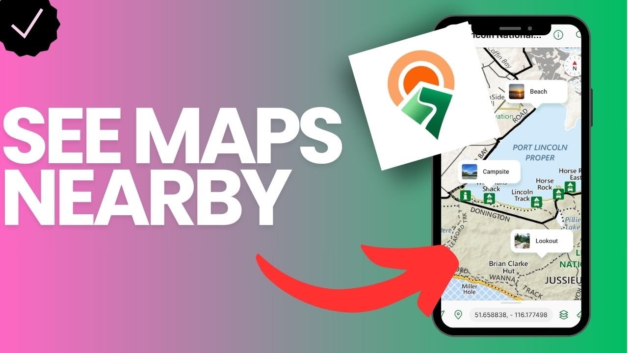 Where to find maps nearby in the Avenza Maps app?