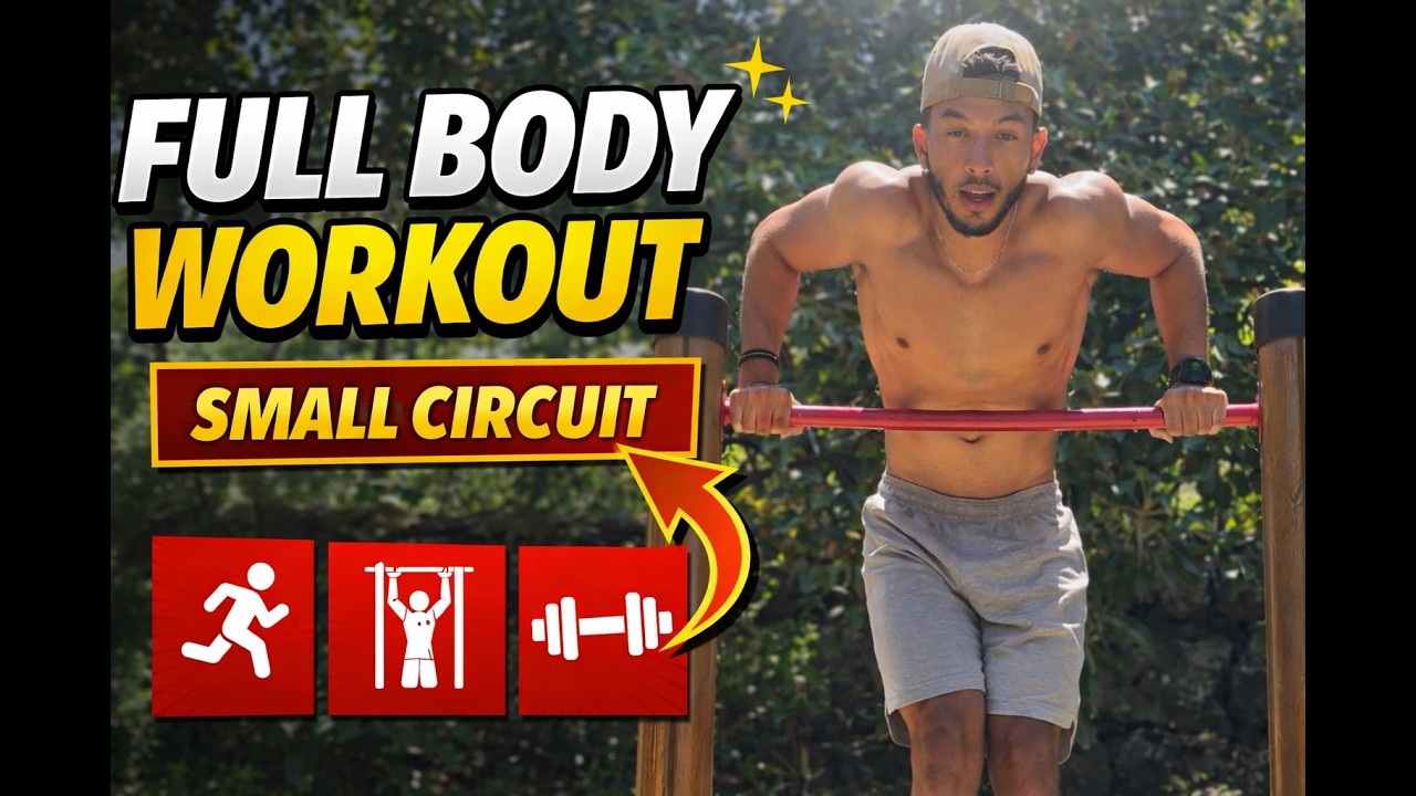 MUSCLE-UPS, DIPS & SQUATS EN PLEIN SOLEIL 🔥 CIRCUIT TRAINING À LA PLAGE