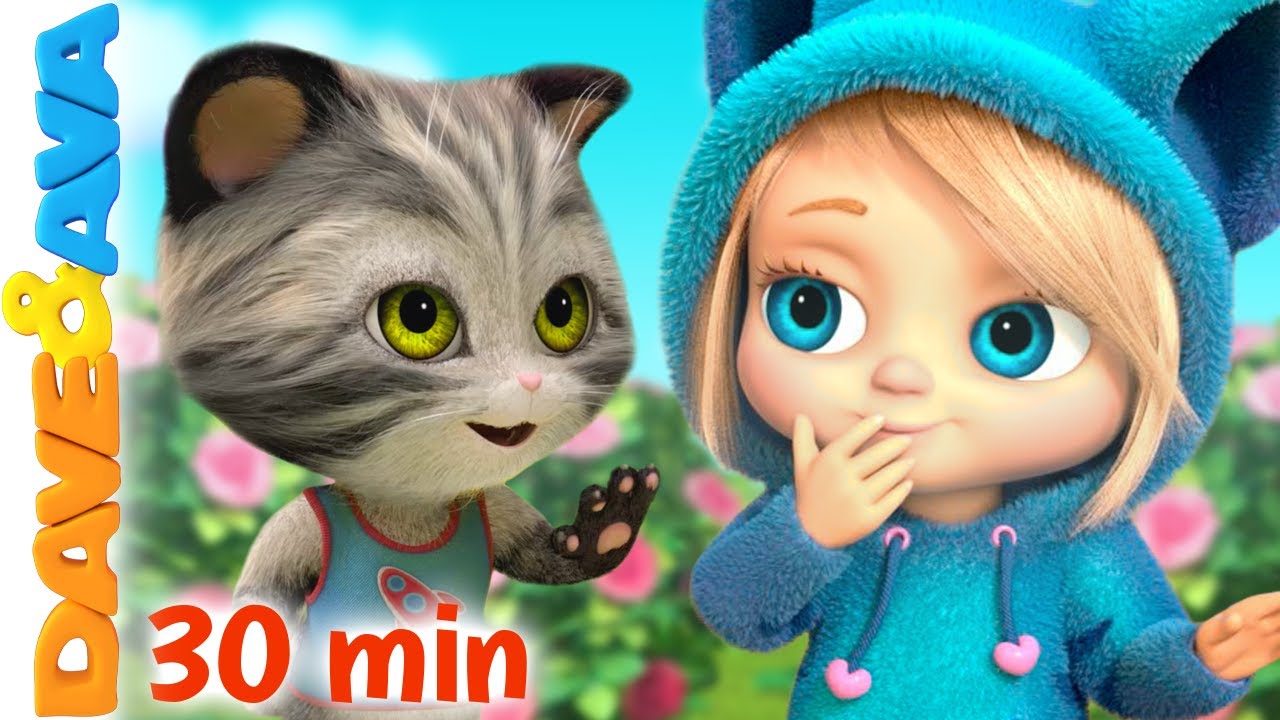 😉 Ring Around The Rosie and More Kids Songs | Nursery Rhymes by Dave and Ava 😉