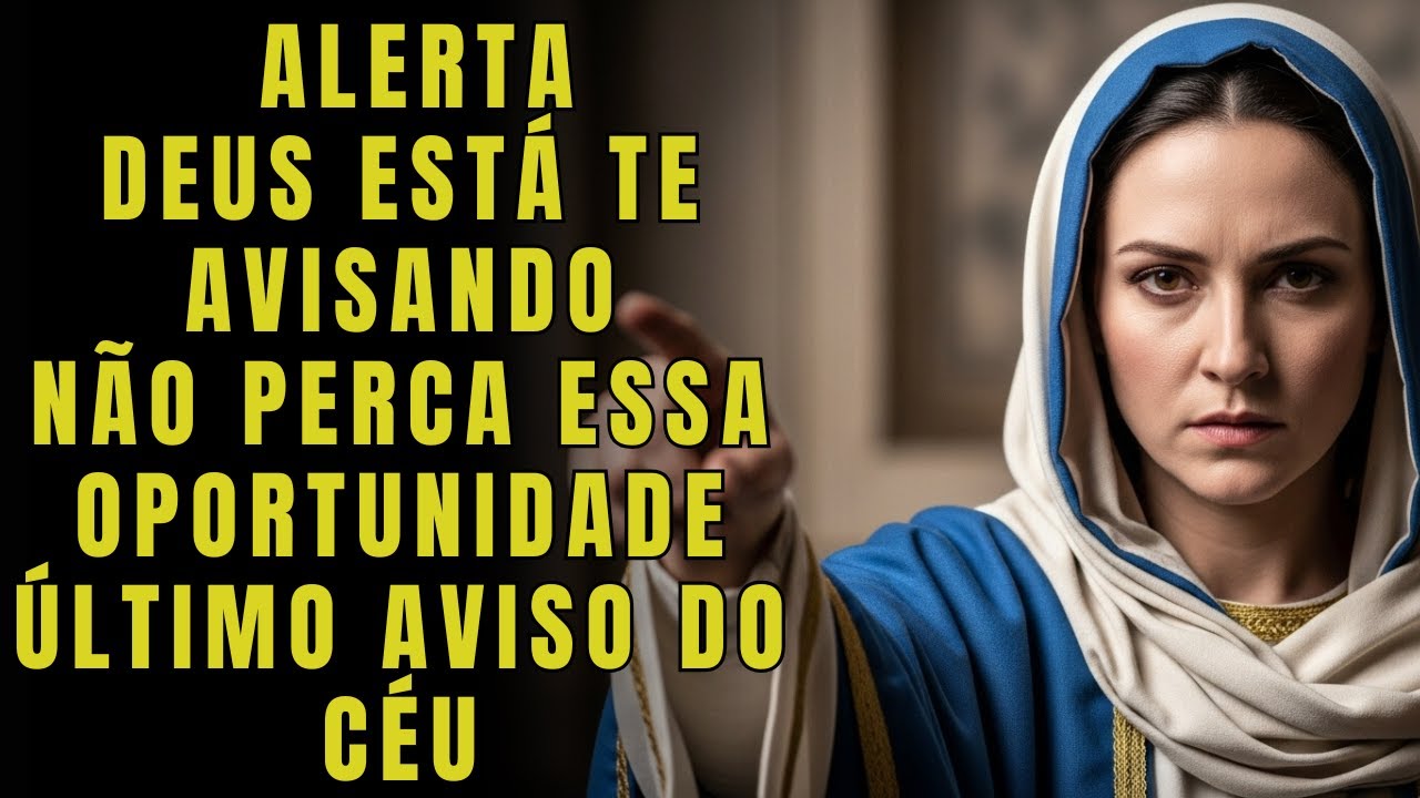 A VIRGEM MARIA AVISA: DEUS FALA COM VOCÊ AGORA — NÃO PERCA ESSA CHANCE