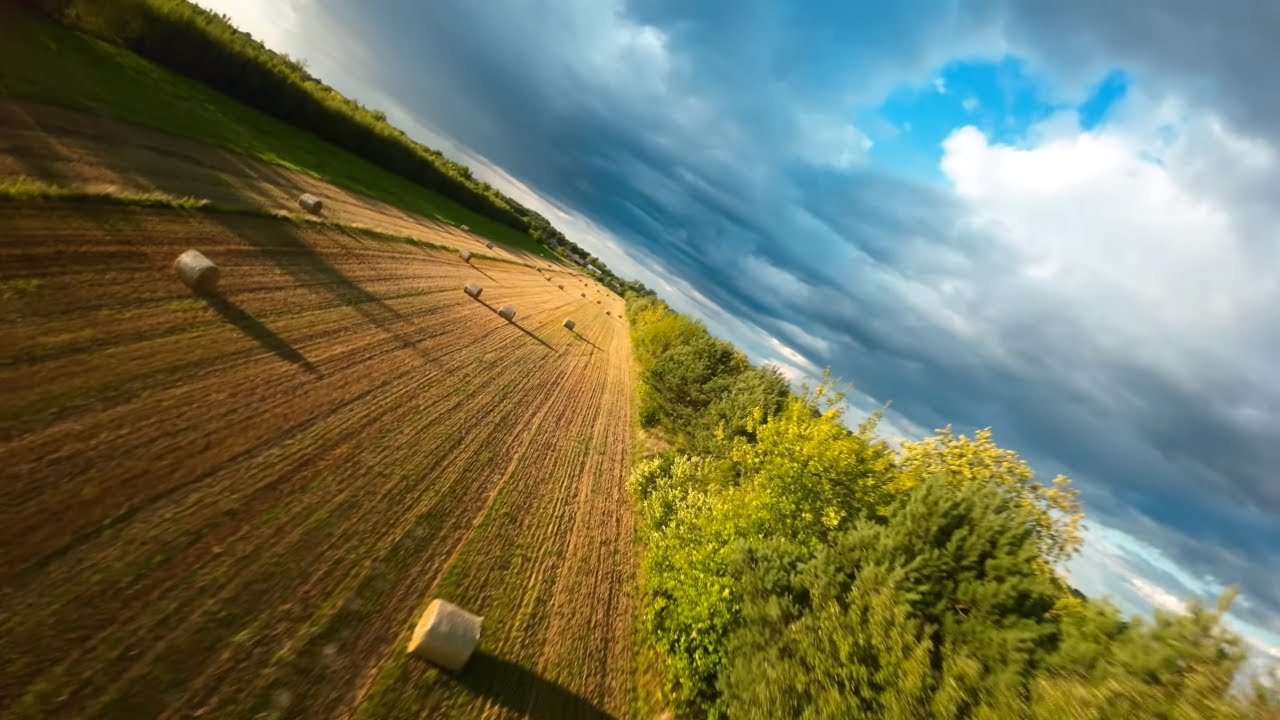 Hay Bale Field: FPV Exploration UNPERFECT ONE PACK