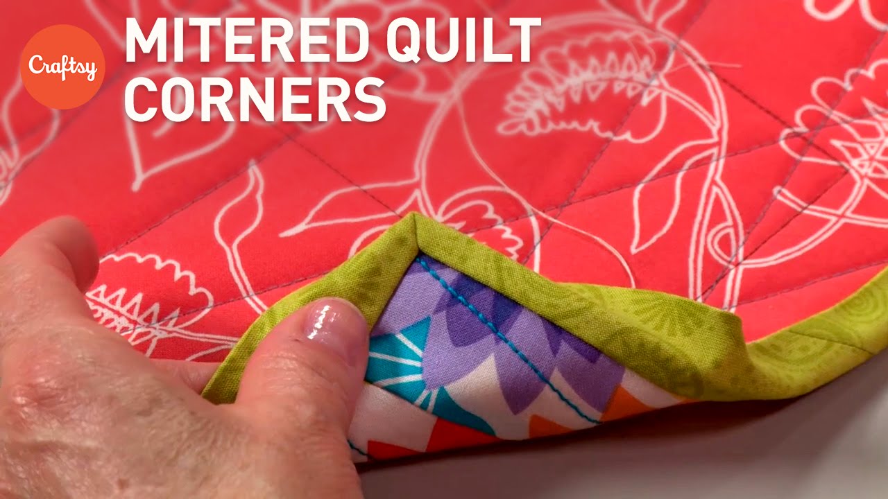 No-Bulk Mitered Quilt Binding (Mitered Corners) | Tutorial with Show Quilter Susan Cleveland