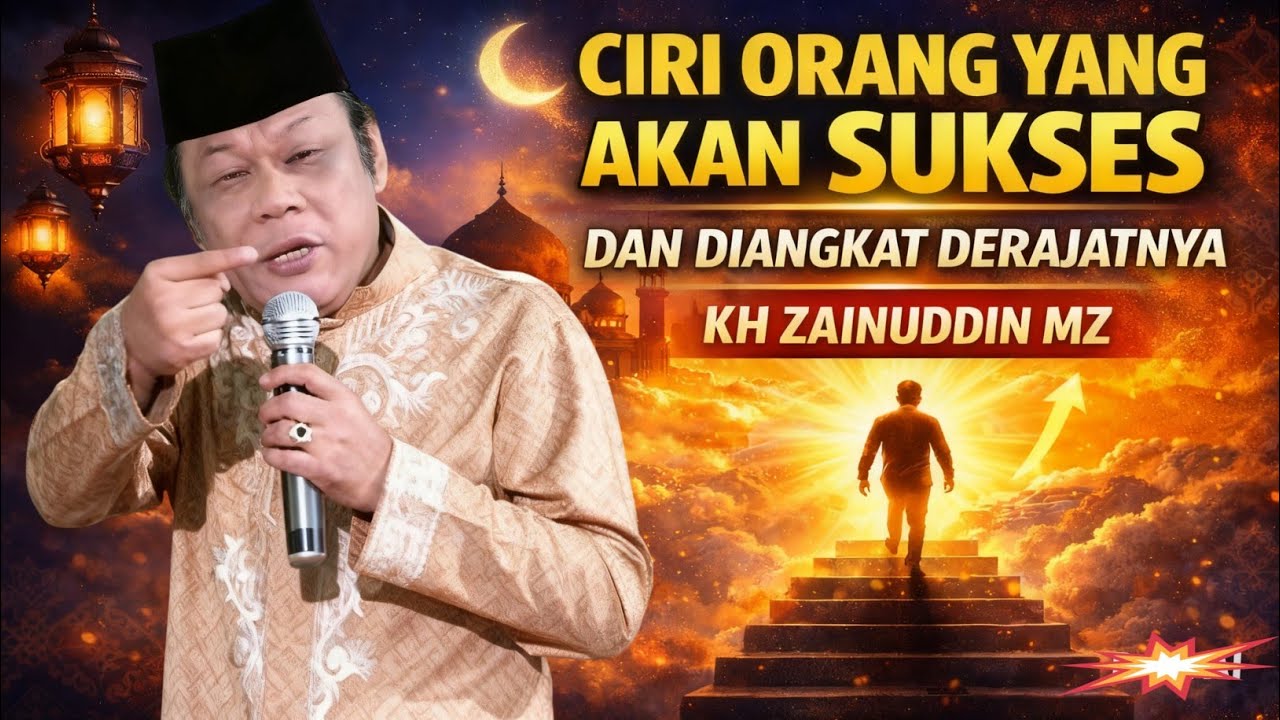 KAMULAH ORANGNYA...!! Ciri Orang Yang Akan Sukses dan Diangkat Derajatnya | Ceramah KH Zainuddin MZ