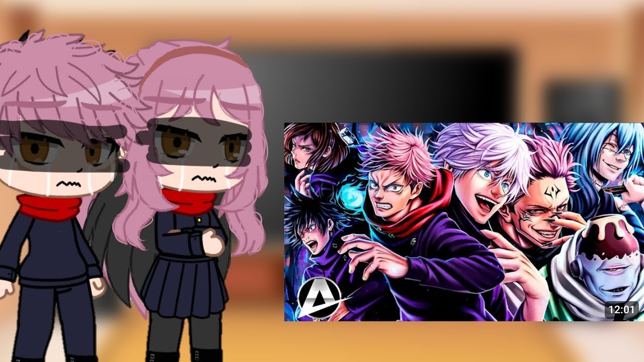 jujutsu kaisen react a rap de Shibuya (ESPECIAL URT) GC @AniRap