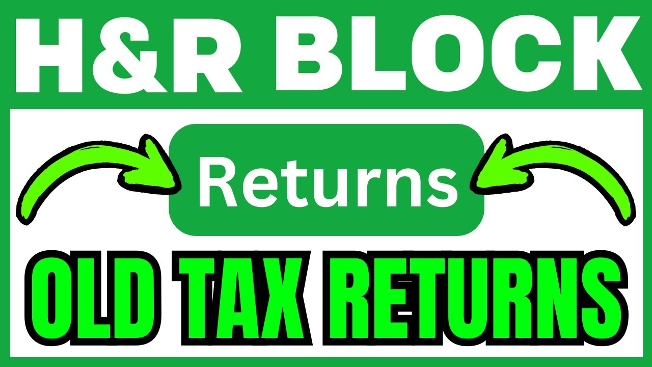 How To Get OLD TAX RETURNS From H&R Block (QUICK & EASY) 2026
