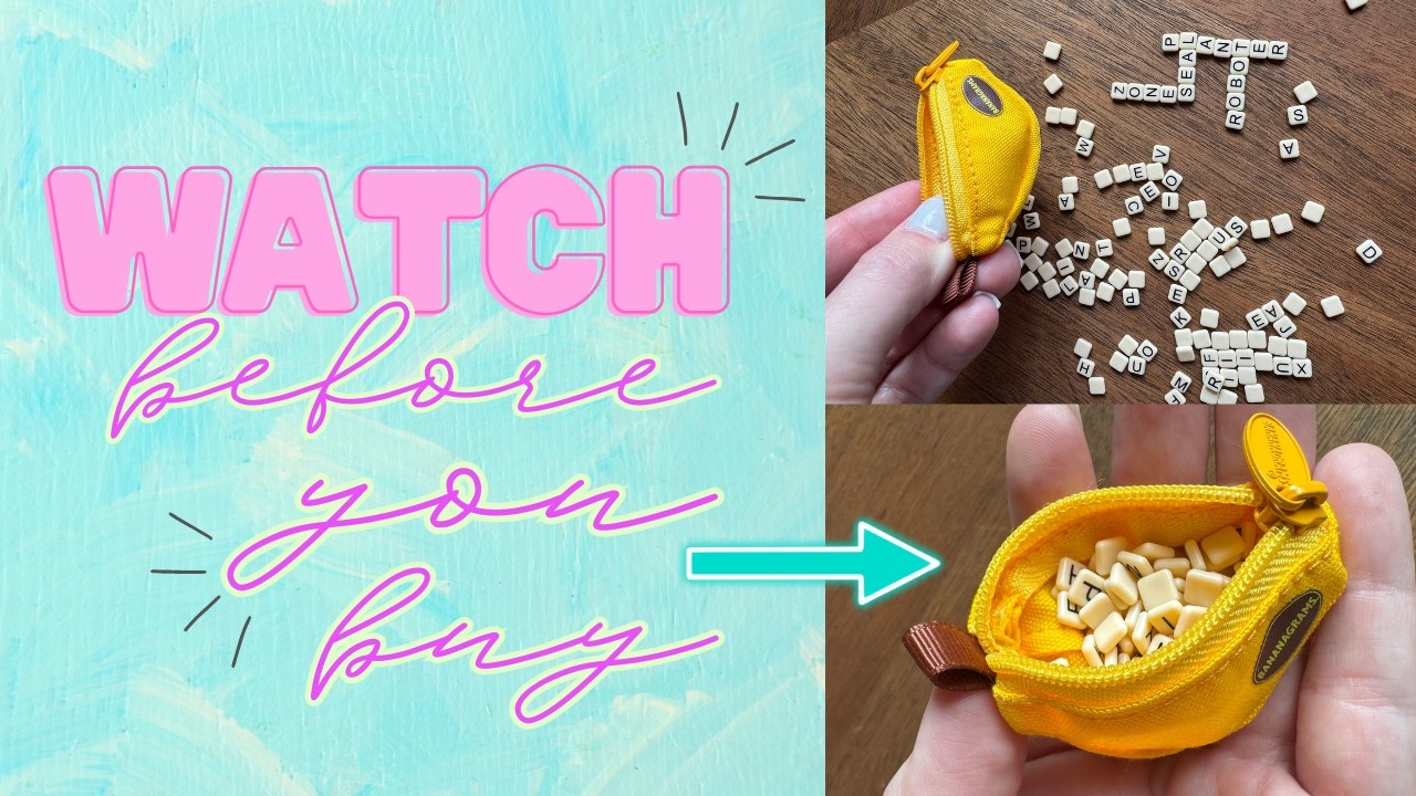 Worlds Smallest Bananagrams | Family Word Game