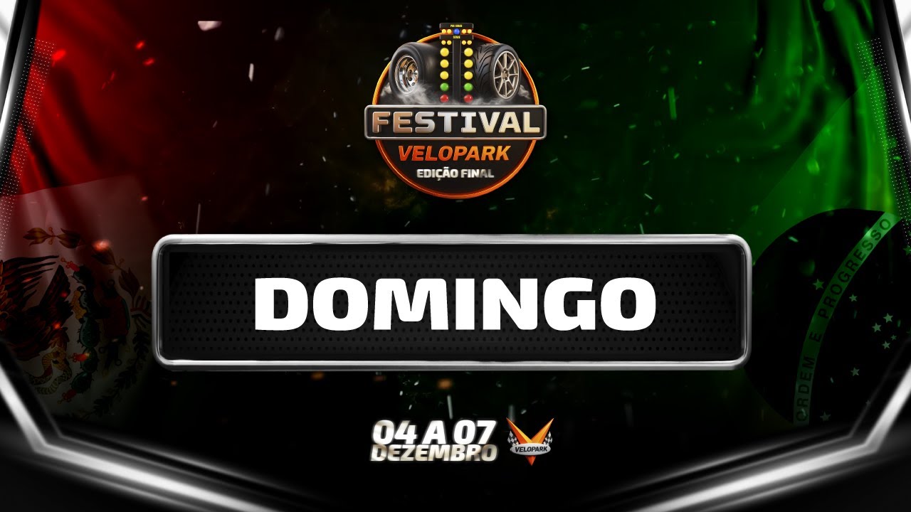 AO VIVO - DOMINGO / Festival Velopark - Edi&ccedil;&atilde;o Final