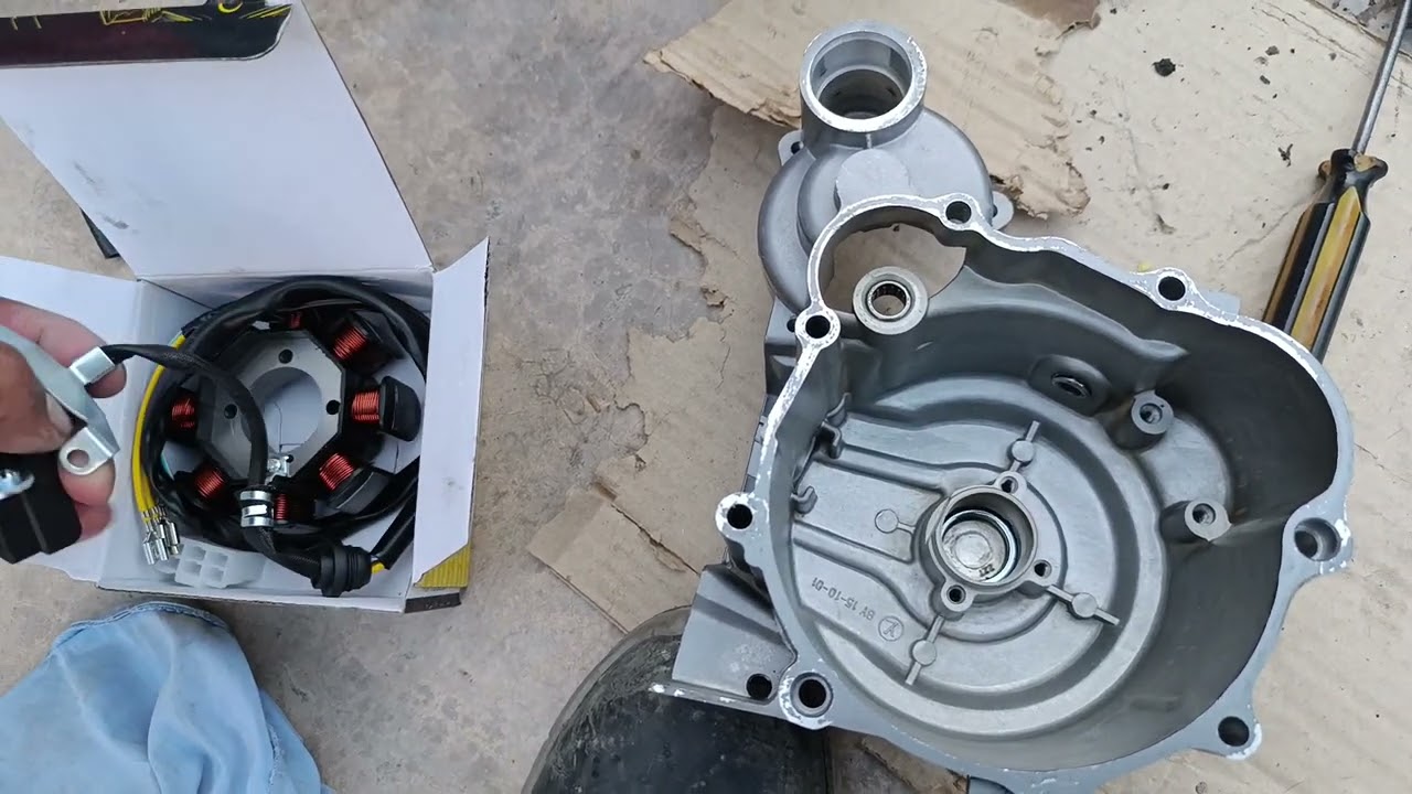Cómo cambiar estator de una Zanella 150cc CECCATO?? Lo que puede causar un tornillo suelto 🤦🏽‍♂️💔