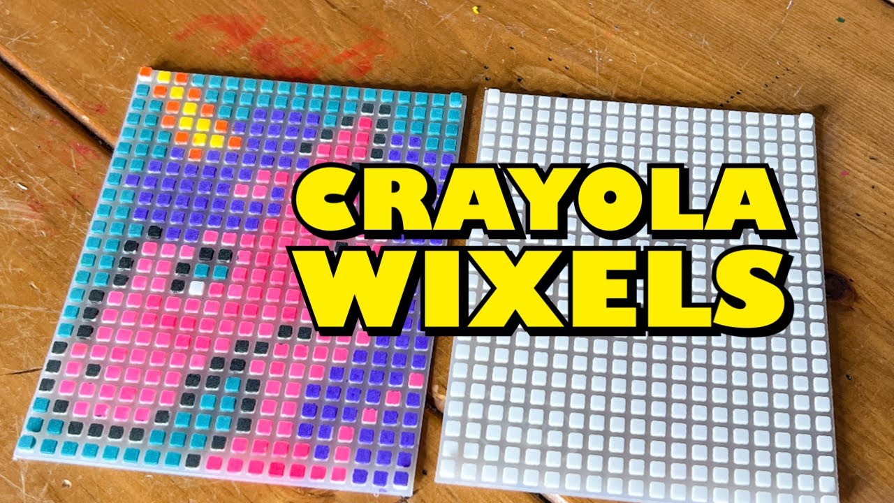 A New Pixel Art Without the Bead Mess! Crayola Wixels Demo and Review