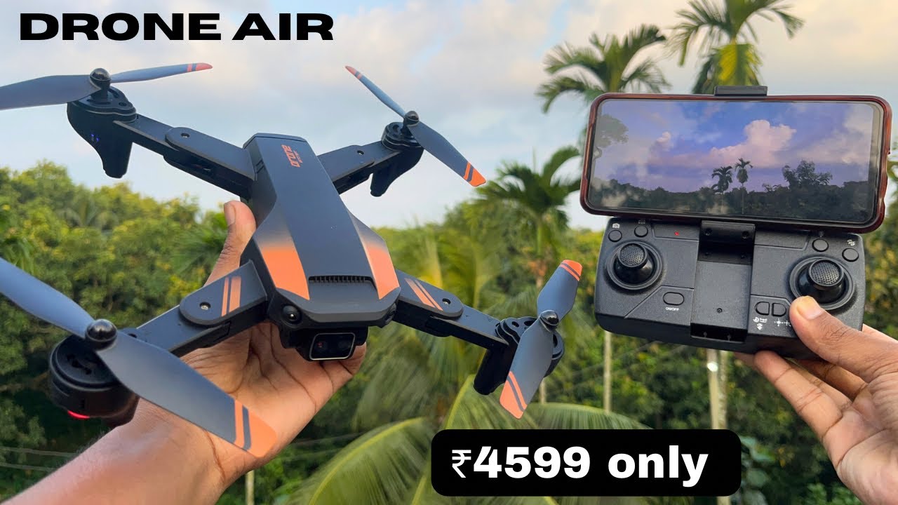 DRONES WALLAH LH-X68 DRONE AIR WITH OPTICAL FLOW POSITIONING HOLD & EAC DUAL CAMERA | ₹4599 only