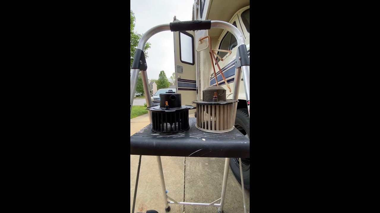 How to replace a blower motor and resistor on a Chevrolet G10, G20, G30 van or Chevy Class C RV