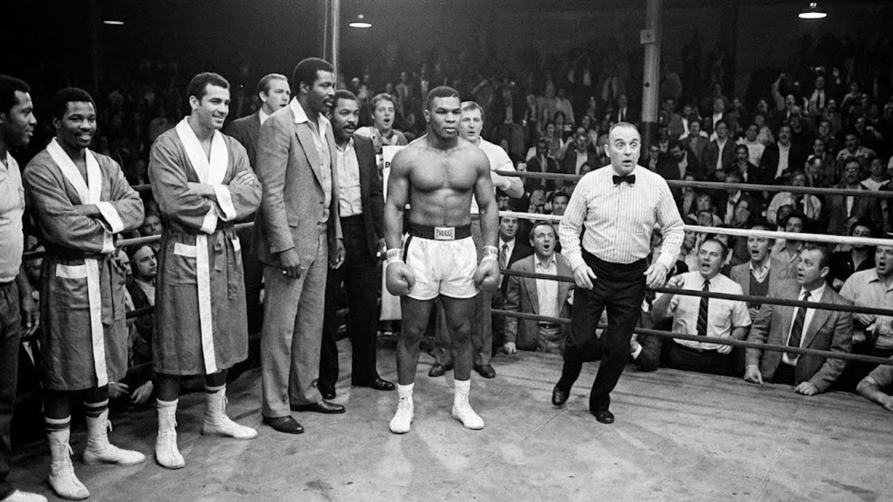 Они рассмеялись, увидев рост молодого Майка Тайсона — 7 секунд спустя тишина накрыла арену