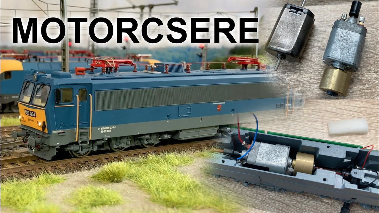 Motort cseréltem az ACME V63-as mozdonyomban